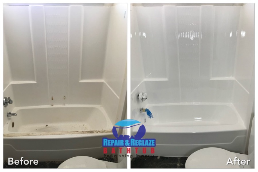 Fiberglass Repair Bathtub Shower, Can You Refinish A Fiberglass Bathtub