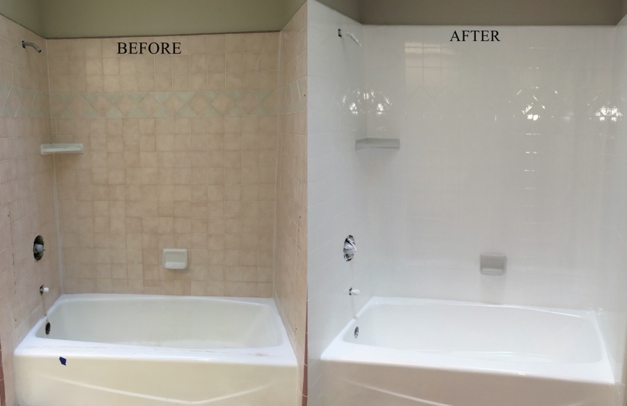 Porcelain Bathtub Repair Tile Reglazing, Bathroom Tile Reglazing